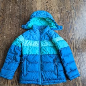 LLBean Girls Down Cost size 6x-7